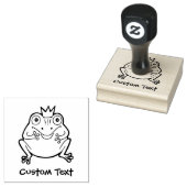 Frosch-Cartoon Gummistempel (Stempel)