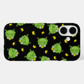 Frosch-Cartoon-Muster Case-Mate iPhone Hülle (Rückseite (Horizontal))