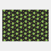 Frosch-Cartoon-Muster Geschenkpapier Set (Vorderseite)