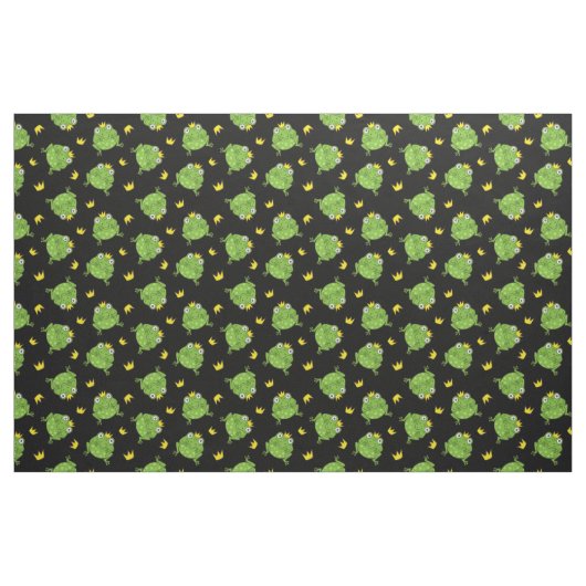 Frosch-Cartoon-Muster Stoff (Fat Quarter (45,7 x 55,9 cm))
