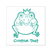 Frosch-Cartoon Permastempel (Design)