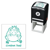 Frosch-Cartoon Permastempel (Beispiel)