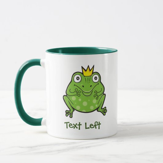 Frosch-Cartoon Tasse (Links)