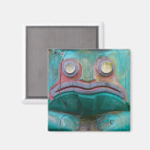 Frosch Carving Magnet (Vorderseite/Rückseite)