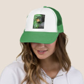 Frosch CB verstecken Truckerkappe (Beispiel)