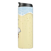 Frosch Chocking Bird Motivierend Thermal Tumbler Thermosbecher (Nach rechts gedreht)