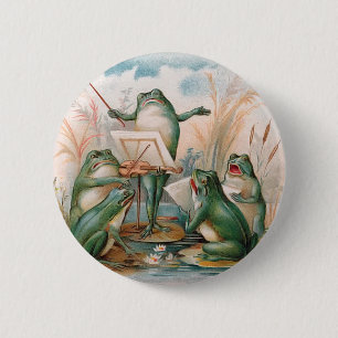 Frosch-Chor Button