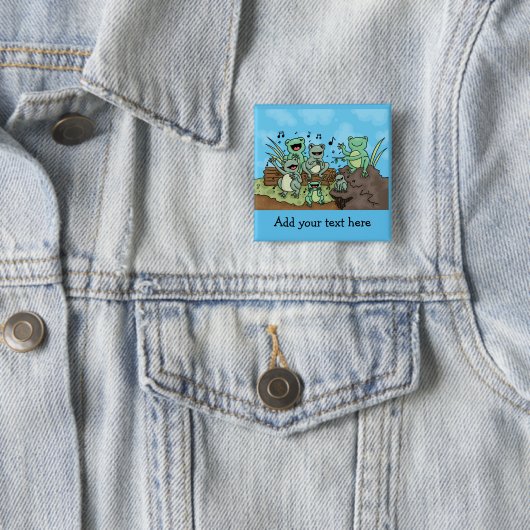 Frosch-Chor Button (Beispiel)