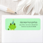 Frosch Clover Rücksendeadresse Grün (Insitu)