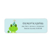 Frosch Clover Rücksendeadresse Sky Blue (Vorne)