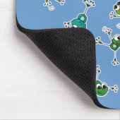 Frosch Collage Mousepad (Ecke)
