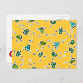Frosch Collage Postkarte (Vorne/Hinten)