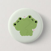 Frosch Couple Button (Vorderseite)