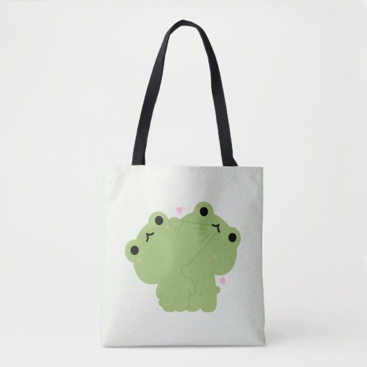 Frosch Couple Tasche (Vorderseite)