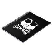 Frosch Cross Bone - Cutout Notizblock (Linke Seite)