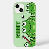 Frosch Custom Case-Mate iPhone Hülle (Rückseite)