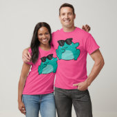 Frosch Dabbing Toad Animal Funny Dabbing Frosch T-Shirt (Unisex)