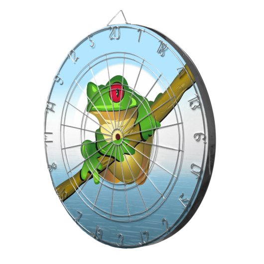 Frosch Dartscheibe (Vorderseite rechts)