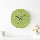 Frosch-Dekorationsuhr Große Wanduhr (Zuhause)