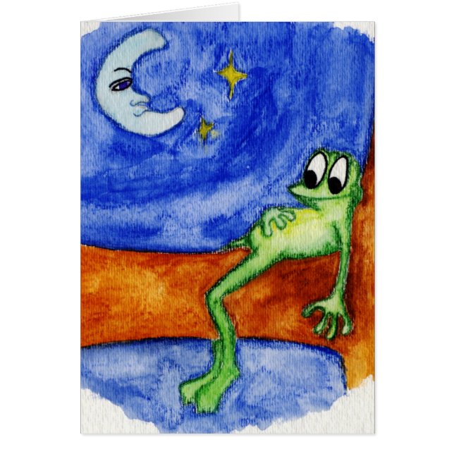 Frosch, der in Baum legt (Vorne)