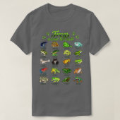 Frosch der Welt T-Shirt (Design vorne)