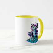 Frosch Design Tasse (VorderseiteRechts)