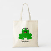 Frosch Design Tragetasche (Rückseite)