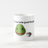 Frosch diese Tee-Geschmack-gute zwar Tasse! Kaffeetasse (Mittel)