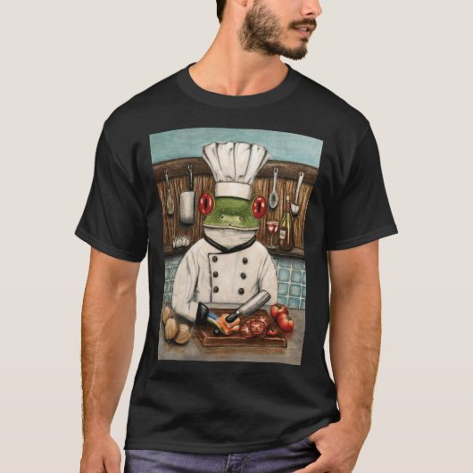 Frosch-Dope-Koch T-Shirt (Vorderseite)
