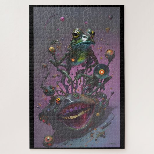 Frosch Es Alles II  Puzzle (Vertikal)