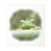 Frosch Eyes Notepad Notizblock (Vorderseite)