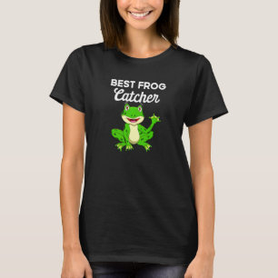 Frosch Fänger Frosch Amphibie Grüne Frösche T-Shirt