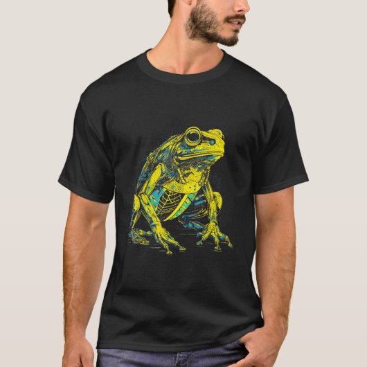 Frosch Fantasy Art - Animal Frog T-Shirt (Vorderseite)