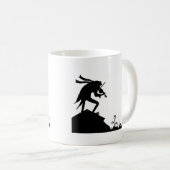 Frosch-Fiedler auf dem Dach Kaffeetasse (VorderseiteRechts)