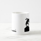 Frosch-Fiedler auf dem Dach Kaffeetasse (Mittel)