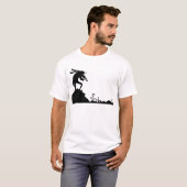 Frosch-Fiedler auf dem Dach T-Shirt (Vorne ganz)