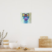 Frosch Fine Art PopArt Poster (Küche)