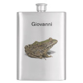 Frosch Flachmann (Vorderseite)