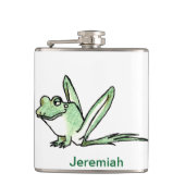 Frosch Flachmann (Vorderseite)