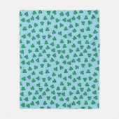Frosch Fleecedecke (Vorderseite)