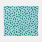 Frosch Fleecedecke (Vorderseite (Horizontal))