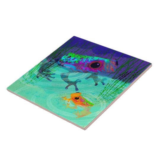 Frosch Fliese (Seite)