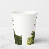 Frosch Foto Personalisiertes Party Pappbecher (Links)