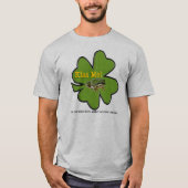Frosch Foto Prince Green Kleeblatt Personalisiert T-Shirt (Vorderseite)