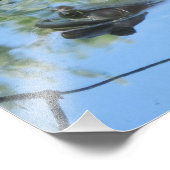 Frosch Foto Print (Ecke)