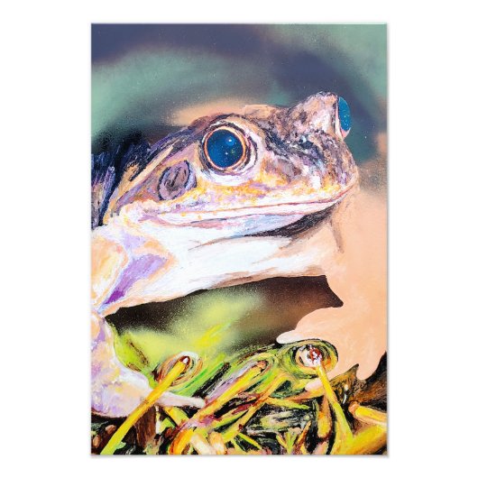 Frosch Fotodruck (Vorne)
