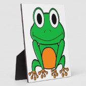 Frosch Fotoplatte (Seite)