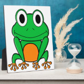Frosch Fotoplatte (Seite)