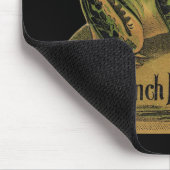 Frosch Französische Waschseife Mousepad (Ecke)