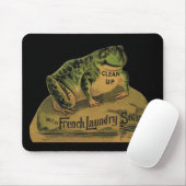 Frosch Französische Waschseife Mousepad (Mit Mouse)